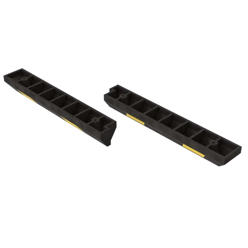 Колесоотбойник композитный из двух частей КП-2,0 2000x150x110 мм