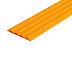 Противоскользящая тактильная направляющая полоса 29 мм без клеевого слоя, оранжевый