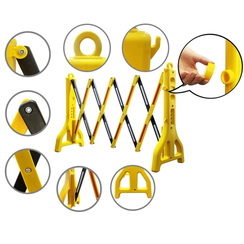 Переносной раздвижной барьер Гармошка