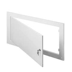 Люк ревизионный металлический с замком Ventale 200x200