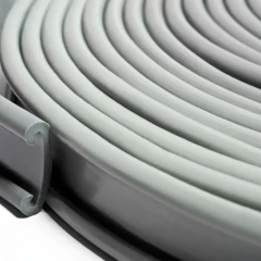 Поручень ПВХ для перил 30x4 мм, серый, 21 м