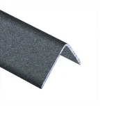 Алюминиевый отделочный уголок У-10х10 мм серый муар, 2,7м