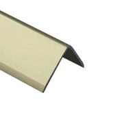 Алюминиевый отделочный уголок У-20х20 мм шампань матовая, 2,7м