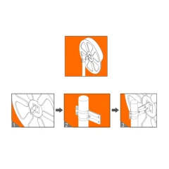 Зеркало уличное сферическое светоотражающее 1000 мм