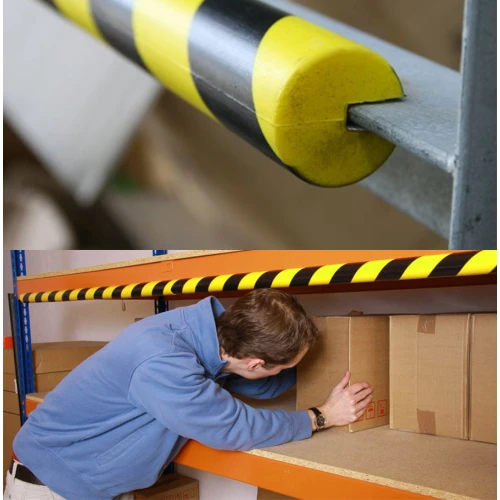 Демпфер защитный для кромок тип B, 1000х40 мм