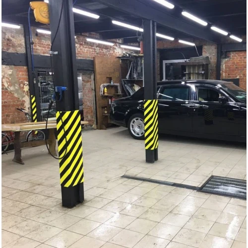 Отбойник настенный (парковочный мат) ДС-ВП-5, 1000х670х38 мм