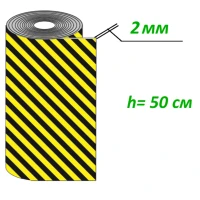 Демпфер рулонный из вспененного полиэтилена ДР-ВП-1-0,5, 30000х500х2 мм