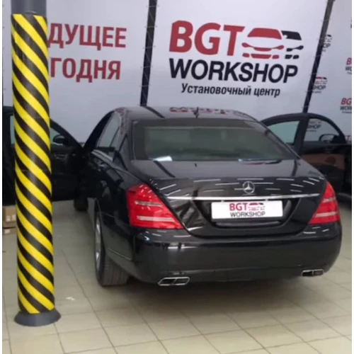 Мат парковочный амортизирующий из вспененного полиэтилена ДР-ВП-2-0,5, 10000х500х8 мм