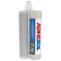 Двухкомпонентный эпоксидный клей для камнеобрабатывающей пром-ти Adhesol ET250 400мл