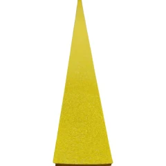 Противоскользящая абразивная лента 1x50 мм, 3 м жёлтая