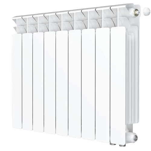 Биметаллический радиатор Rifar Base Ventil 500x9 секций, правое подкл-е