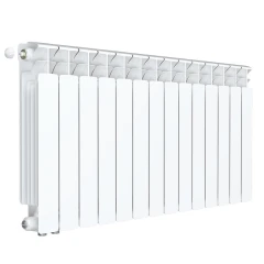 Биметаллический радиатор Rifar Base Ventil 500x14 секций, левое подкл-е