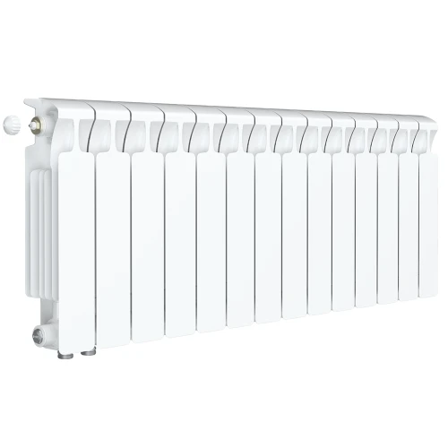 Биметаллический радиатор Rifar Monolit Ventil 300x14 секций, левое подкл-е