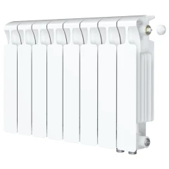 Биметаллический радиатор Rifar Monolit Ventil 300x8 секций, правое подкл-е