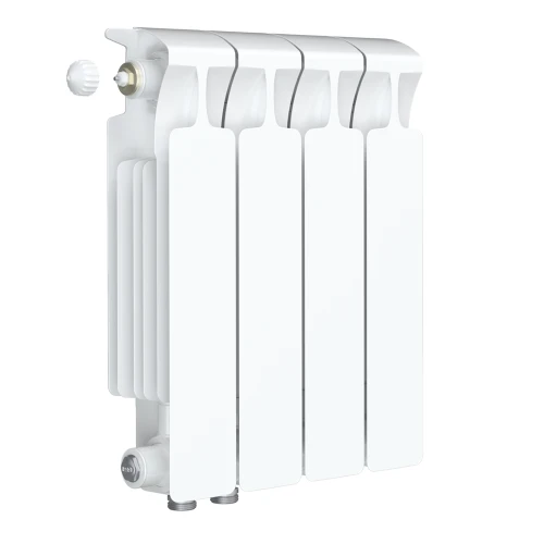 Биметаллический радиатор Rifar Monolit Ventil 350x4 секции, левое подкл-е