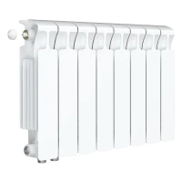 Биметаллический радиатор Rifar Monolit Ventil 350x8 секций, левое подкл-е