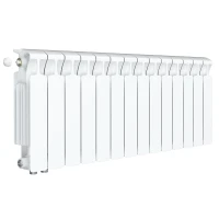 Биметаллический радиатор Rifar Monolit Ventil 350x14 секций, левое подкл-е