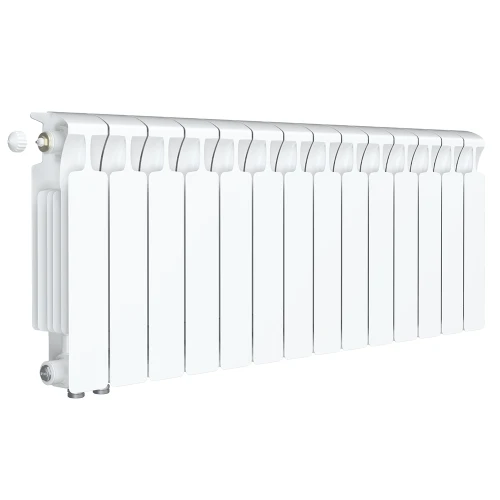Биметаллический радиатор Rifar Monolit Ventil 350x14 секций, левое подкл-е