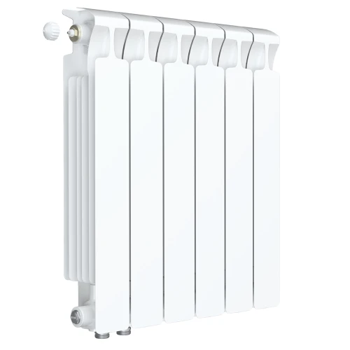 Биметаллический радиатор Rifar Monolit Ventil 500x6 секций, левое подкл-е