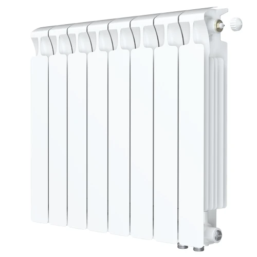 Биметаллический радиатор Rifar Monolit Ventil 500x8 секций, правое подкл-е