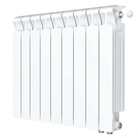 Биметаллический радиатор Rifar Monolit Ventil 500x9 секций, правое подкл-е