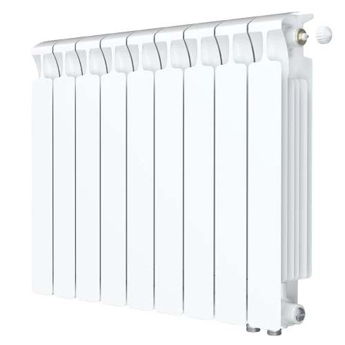 Биметаллический радиатор Rifar Monolit Ventil 500x9 секций, правое подкл-е