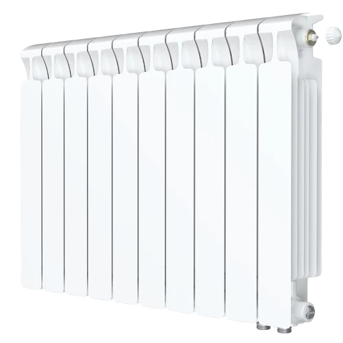 Биметаллический радиатор Rifar Monolit Ventil 500x10 секций, правое подкл-е