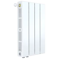 Биметаллический радиатор Rifar SUPReMO Ventil 500x4 секции, левое подкл-е