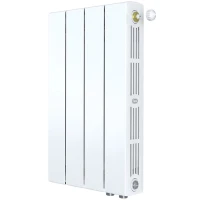 Биметаллический радиатор Rifar SUPReMO Ventil 500x4 секции, правое подкл-е