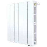 Биметаллический радиатор Rifar SUPReMO Ventil 500x6 секций, правое подкл-е