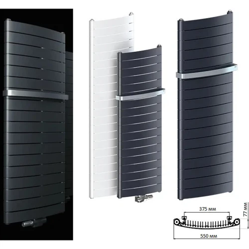 Полотенцедержатель Rifar для радиатора Convex