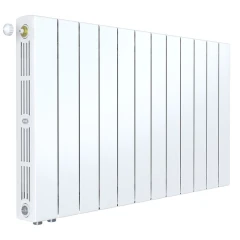 Биметаллический радиатор Rifar SUPReMO Ventil 500x12 секций, левое подкл-е
