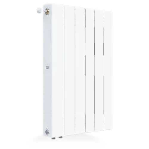 Биметаллический радиатор Rifar SUPReMO Ventil 800x6 секций, левое подкл-е