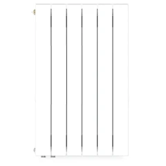 Биметаллический радиатор Rifar SUPReMO Ventil 800x6 секций, левое подкл-е