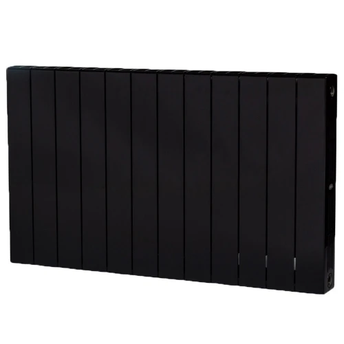 Биметаллический радиатор Rifar SUPReMO 500x12 секций, боковое подкл-е, антрацит