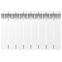 Алюминиевый радиатор Rifar Alum 350x8 секций, боковое подкл-е