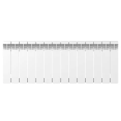 Алюминиевый радиатор Rifar Alum 350x14 секций, боковое подкл-е