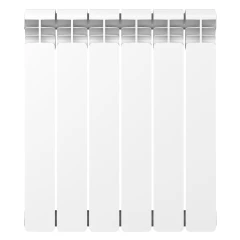 Алюминиевый радиатор Rifar Alum 500x6 секций, боковое подкл-е