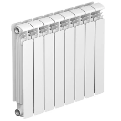 Алюминиевый радиатор Rifar Alum 500x8 секций, боковое подкл-е