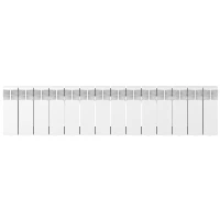 Биметаллический радиатор Rifar Base 200x14 секций, боковое подкл-е