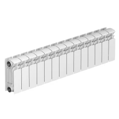 Биметаллический радиатор Rifar Base 200x14 секций, боковое подкл-е