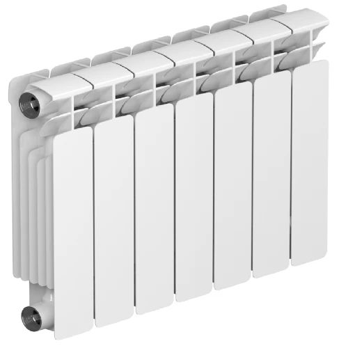 Биметаллический радиатор Rifar Base 350x7 секций, боковое подкл-е