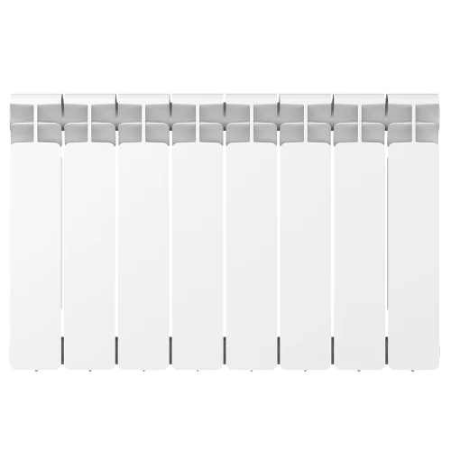 Биметаллический радиатор Rifar Base 350x8 секций, боковое подкл-е