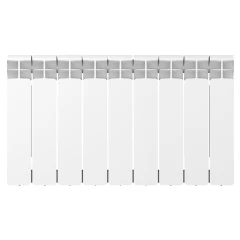 Биметаллический радиатор Rifar Base 350x9 секций, боковое подкл-е
