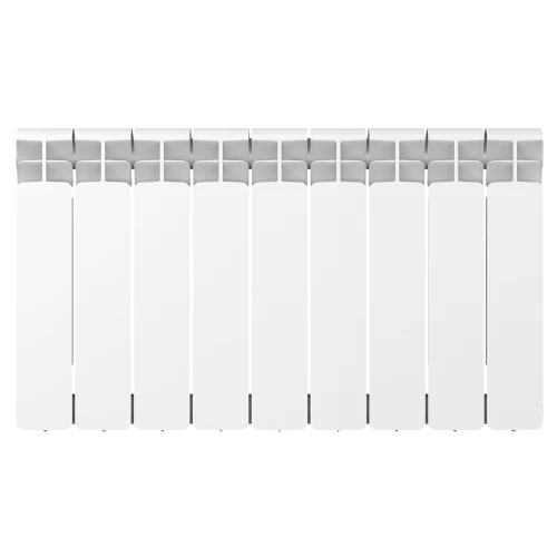 Биметаллический радиатор Rifar Base 350x9 секций, боковое подкл-е