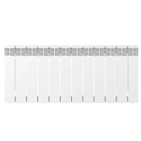 Биметаллический радиатор Rifar Base 350x12 секций, боковое подкл-е