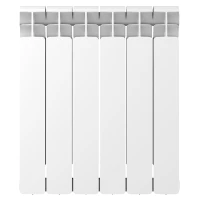 Биметаллический радиатор Rifar Base 500x6 секций, боковое подкл-е