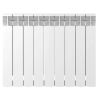 Биметаллический радиатор Rifar Base 500x9 секций, боковое подкл-е