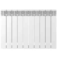 Биметаллический радиатор Rifar Base 500x10 секций, боковое подкл-е