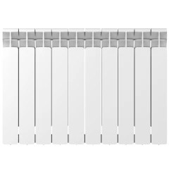 Биметаллический радиатор Rifar Base 500x10 секций, боковое подкл-е